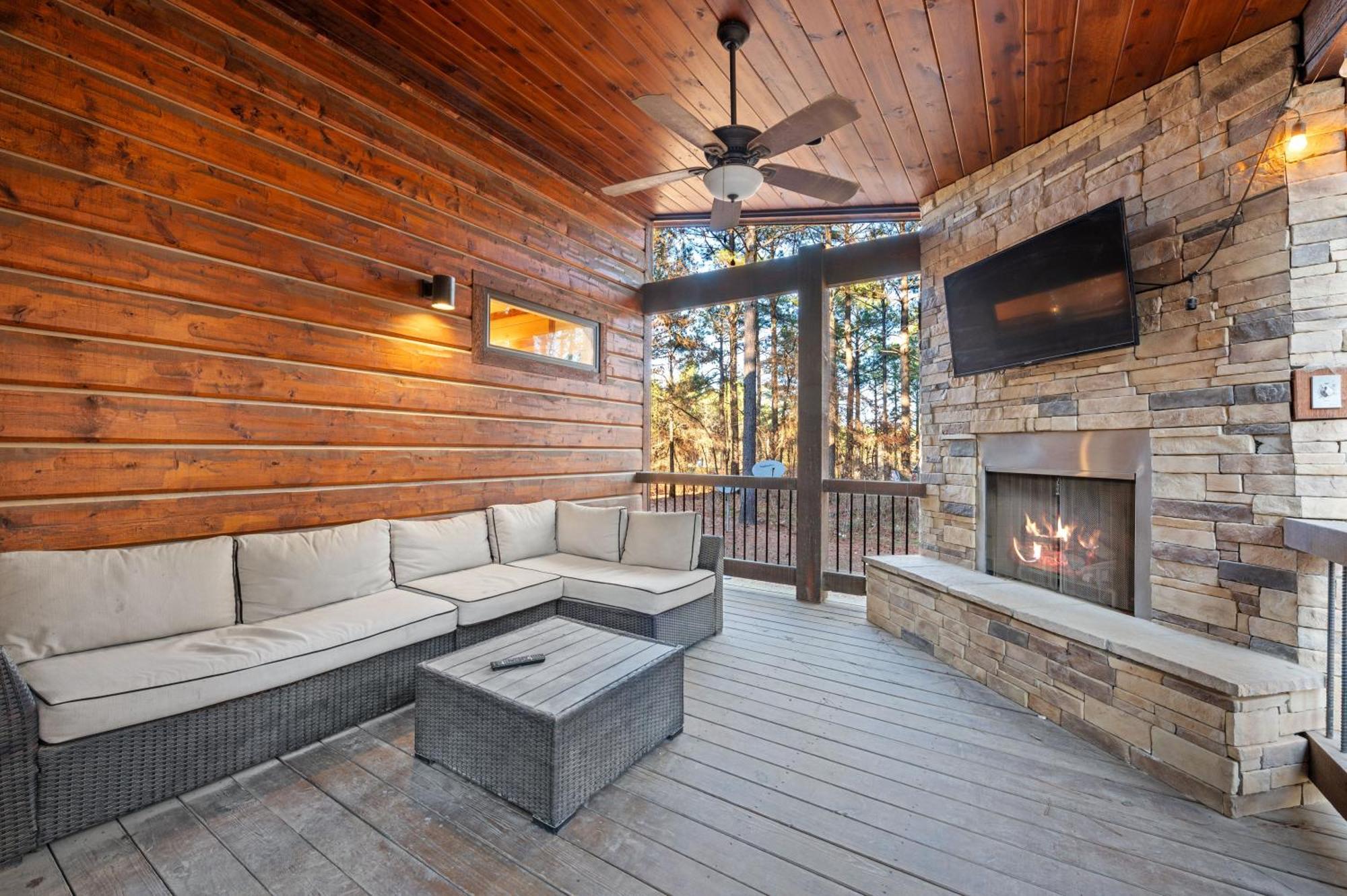 Came Here To Forget Cabin Broken Bow Exterior photo